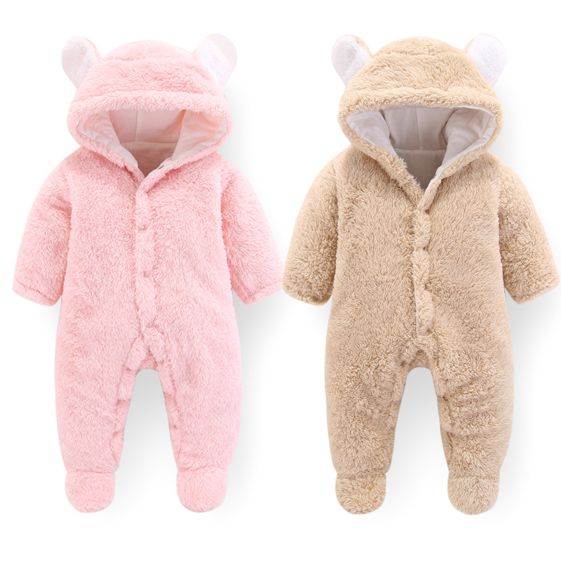 Newborn Baby Children Ropa De Bebe Recien Nacido Organic Baby Clothing Window Pants Winter Newborn Baby Clothing Footed Pajamas