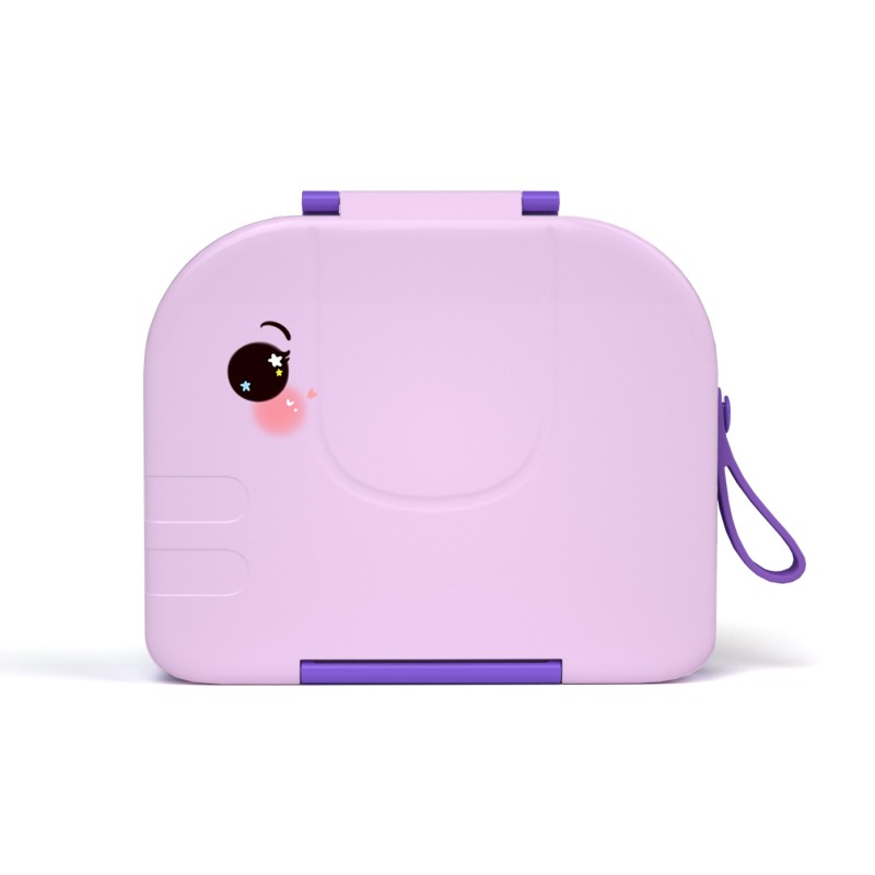 Custom 3-Compartment Lunch Box with Stainless Steel Container Children's Lunch Box Portable Children's Food Container