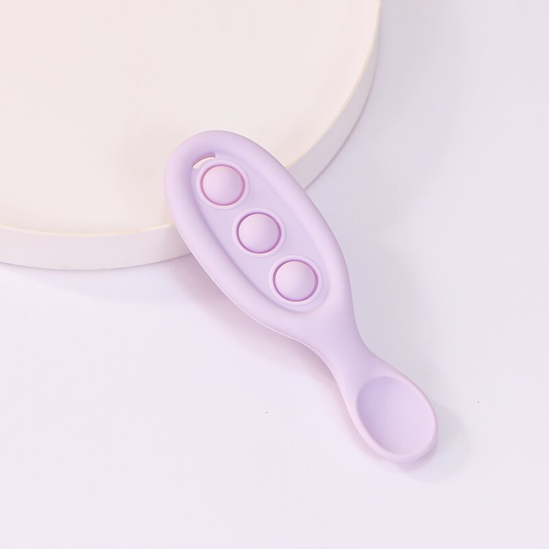 Durable Food Grade Baby Teether 1-3 Years Unisex Silicone Baby Teething Toys for Toddlers Chewing