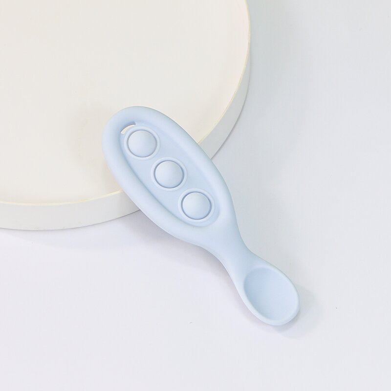 Durable Food Grade Baby Teether 1-3 Years Unisex Silicone Baby Teething Toys for Toddlers Chewing