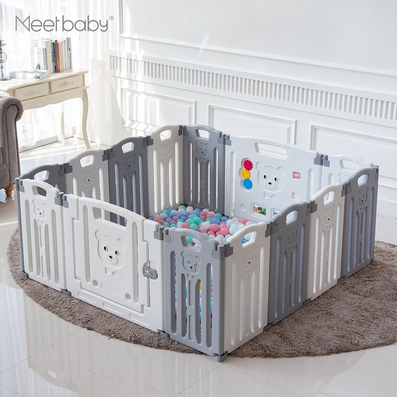 Wholesale Household Foldable Baby Playpen Toddler Play Center Eco-Safe Baby Playpen