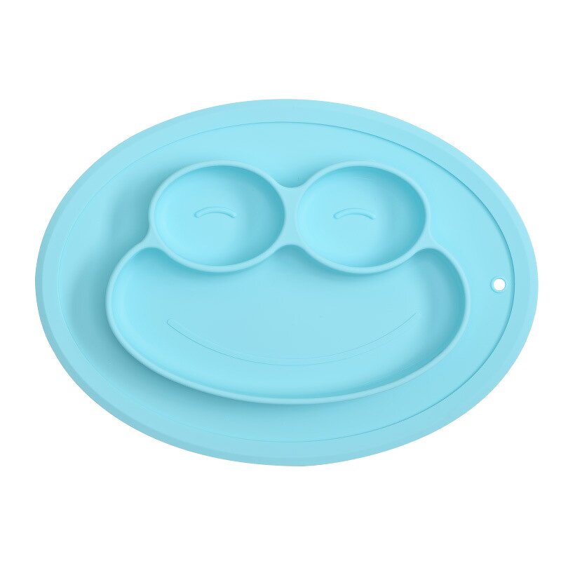 Wholesale Baby Tableware Baby Plate with Suction Children's Plate Feeding Training Toddler Plate
