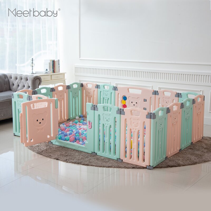 Wholesale Household Foldable Baby Playpen Toddler Play Center Eco-Safe Baby Playpen