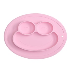 Wholesale Baby Tableware Baby Plate with Suction Children's Plate Feeding Training Toddler Plate