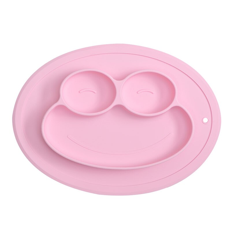Wholesale Baby Tableware Baby Plate with Suction Children's Plate Feeding Training Toddler Plate