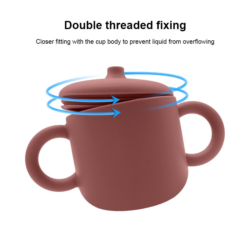 Custom BPA-Free Silicone Tableware Set Classic Waterproof Bib Placemat Splash-Proof Toddler Baby Divided Suction Plate