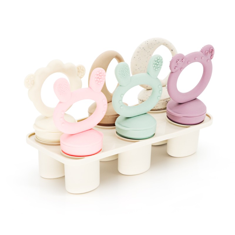 Custom Design Large BPA Free Food Grade Silicone Ball Ice Mold Ball Mold Baby Pacifier Sustainable Ice Cube Tray