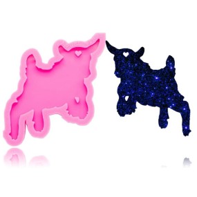 Handmade Goat Cake Mold Silicone Cheesecake Mold and Ceramic Cake Mold