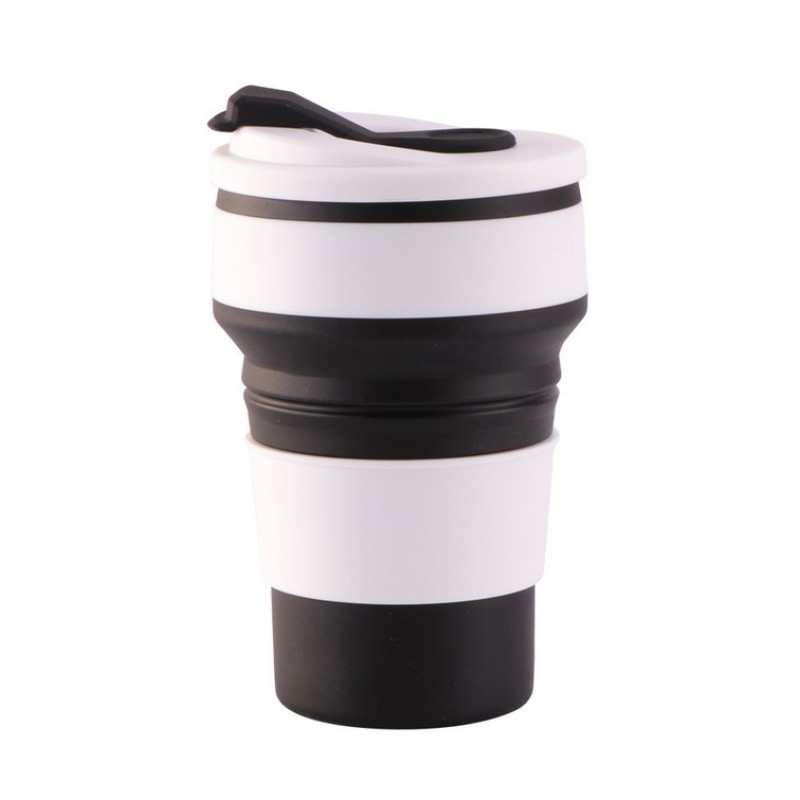 BPA Free Silicone Material Portable Coffee Cup Collapsible Travel Cup Wholesale