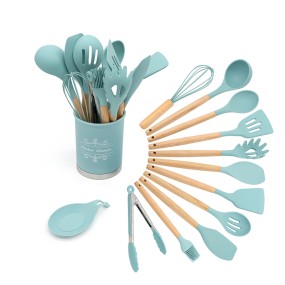Factory Wholesale 12pcs Set Silicone Turkey Silicone Kitchen Accessories