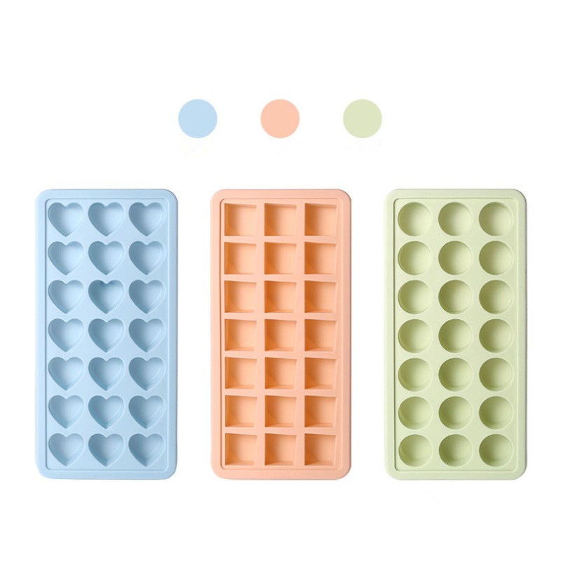 China Custom 3d Round Transparent Silicone Ice Ball Mold with Lid Diamond Silicone Ice Cube Tray