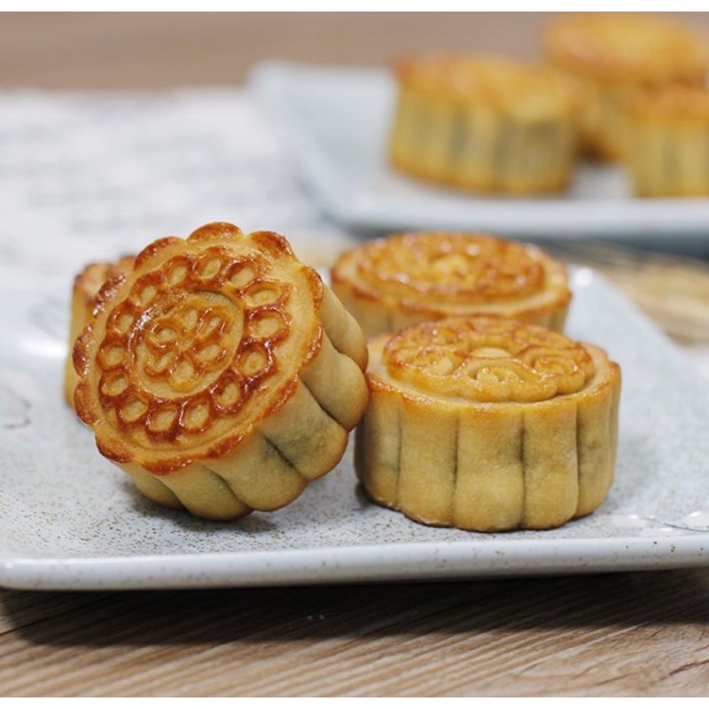 3D Mooncake Mold Press and Silicone Round Mooncake Mold