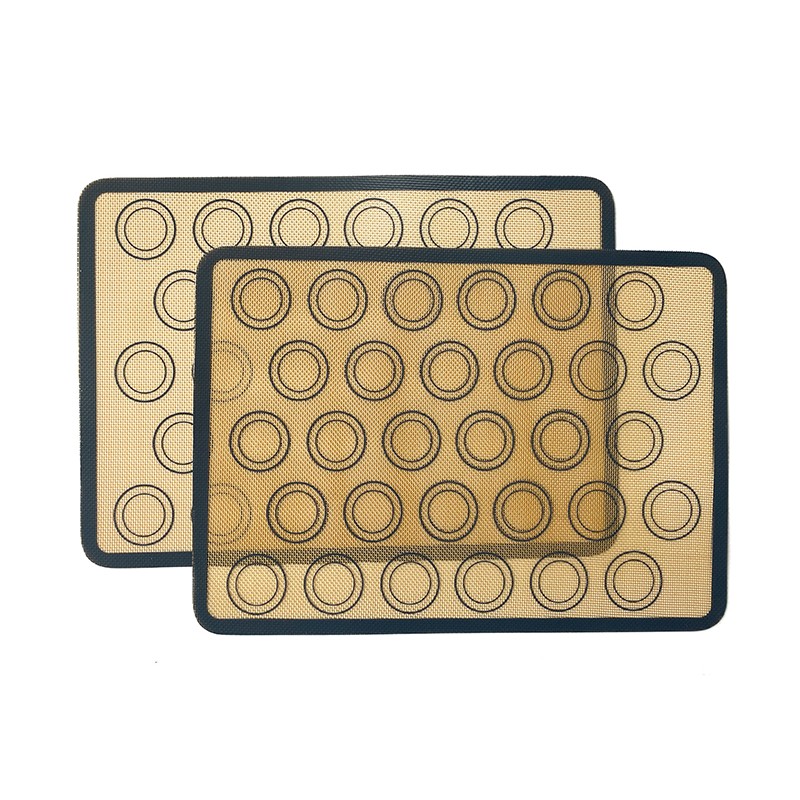 Custom Eco-Friendly Baking Mat and Silicone Baking Mat 5-Piece Set for Dough Kneading and Microwave