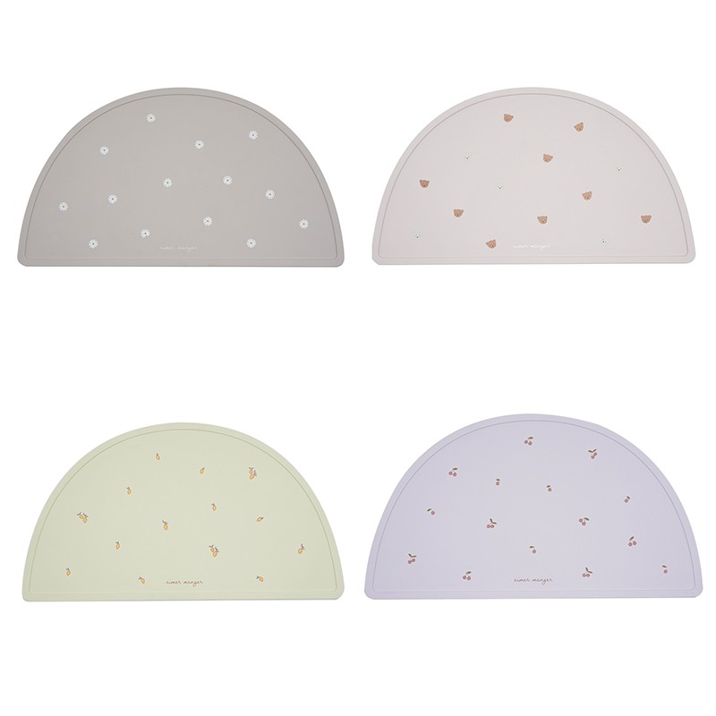 Colorful Cute Placemat Baby Silicone Feeding Mat