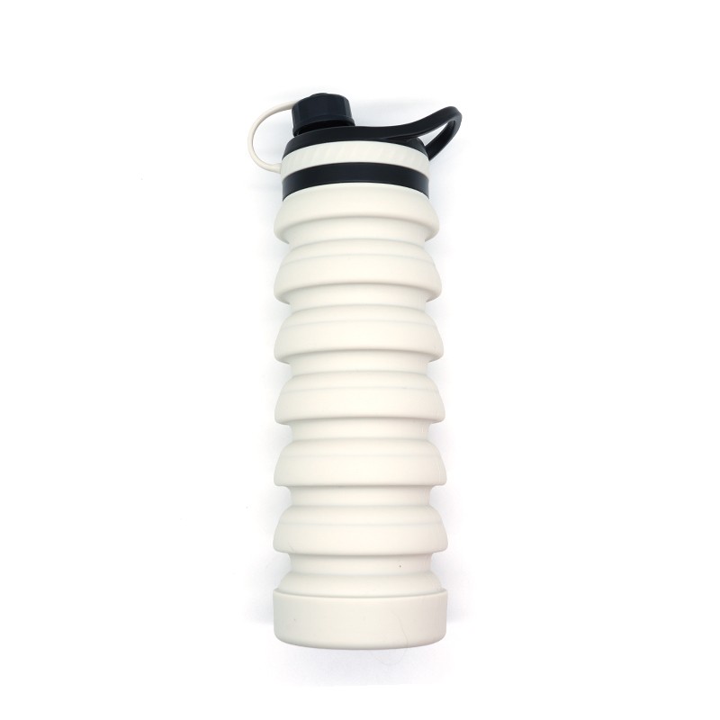 2025 Hot Selling Custom Logo Sports Portable Collapsible Silicone Water Bottle