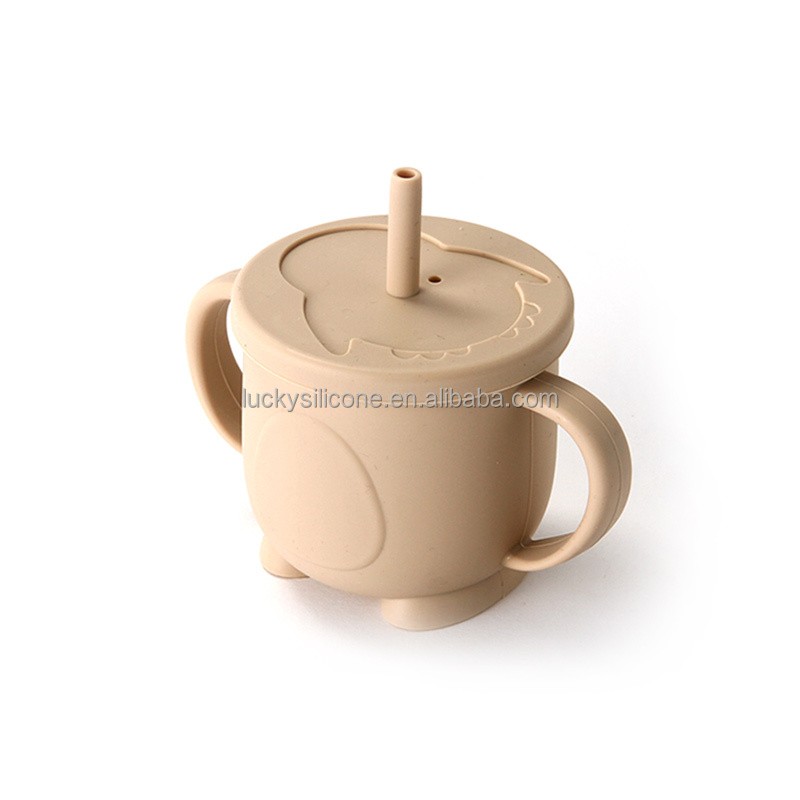 Reusable 100% Spill-Proof Kids Snack Catcher BPA Free Baby Snack Cup Spill-Proof Food Grade Silicone Toddler Snack Container