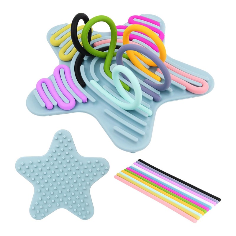 Custom Wholesale Baby Sensory Children Activity Board Wooden Sensory Busy Board Autism Children Fidget Toy