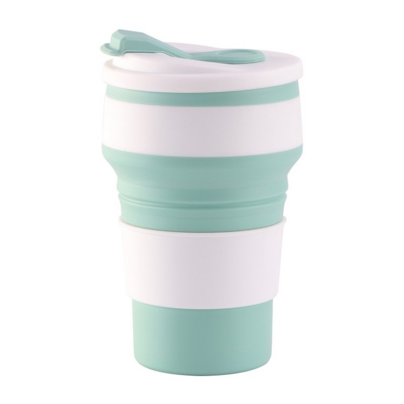BPA Free Silicone Material Portable Coffee Cup Collapsible Travel Cup Wholesale