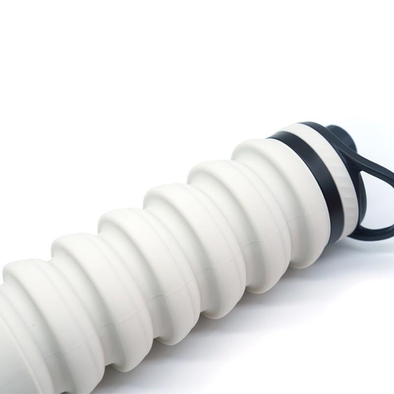 2025 Hot Selling Custom Logo Sports Portable Collapsible Silicone Water Bottle