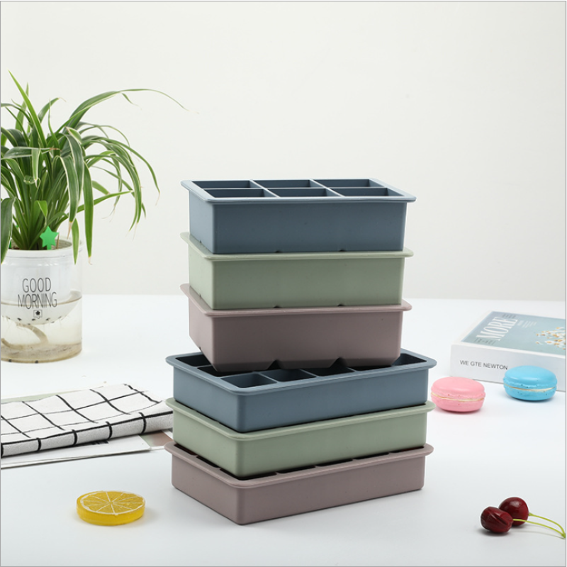Hot Selling Multicolor Silicone Ice Cube Mold