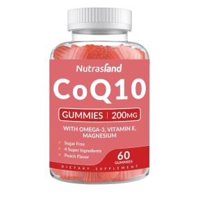 Private Label CoQ10 Women's Vitamin Gummies Adult Antioxidant Multivitamin Supplement