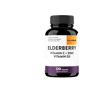 Hot-selling Cross-border Black Elderberry & Vitamin C D3 Zinc Immune Support Capsules