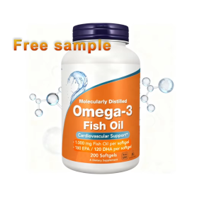 OEM ODM High Quality Custom Food Supplement EPA DHA Softgel Capsules Deep Sea Omega 3 Fish Oil Capsules