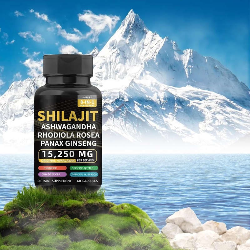 Hot Sale Herbal Extract Dietary Supplement Shilajit Capsules from Himalayan Gold