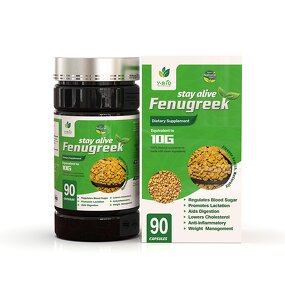 High Saponins Fenugreek Extract Capsules 500mg - Adult Dietary Supplement Antioxidant Sleep Improvement Metabolism Improvement ODM