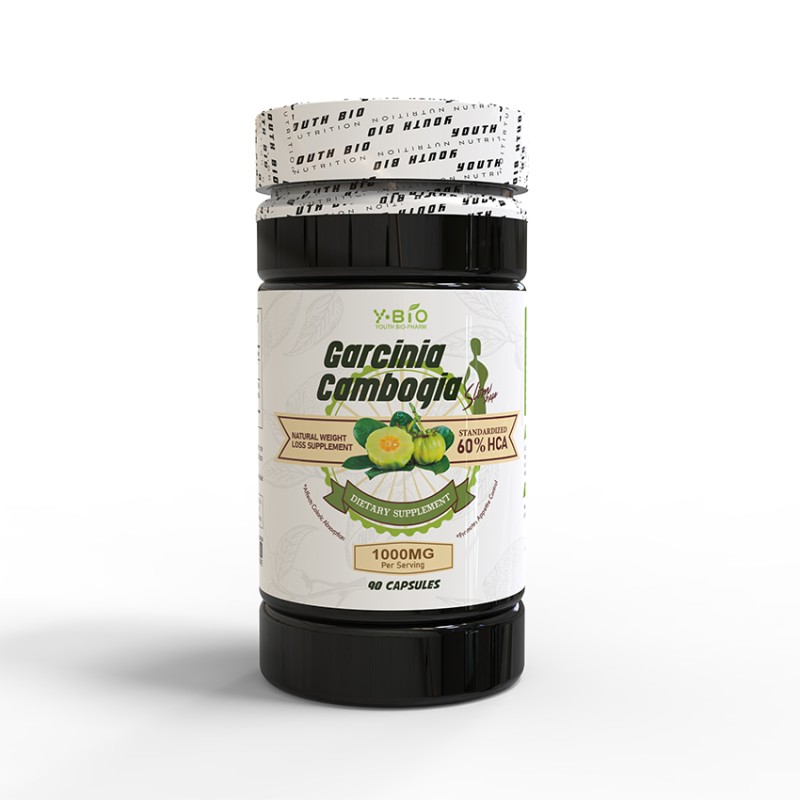 Garcinia Cambogia Extract 1000mg Capsules 60% HCA 90mg Vitamin C 100mcg Chromium Picolinate Direct from Manufacturer Youth