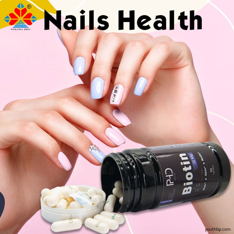 Youth Adult Skin Health Supplement 90 Capsules Biotin Vitamin B12 B6 Zinc Gluconate Pharmaceutical Grade Beauty Not for Pregnant Women