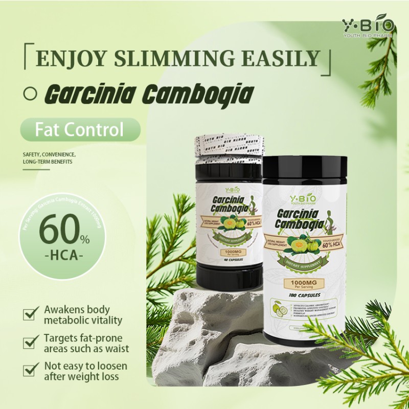 HALA Certified Youth Garcinia Cambogia Extract Capsules (1000mg HCA 60% Vitamin C Chromium) - Weight Loss Beauty Detox Effects