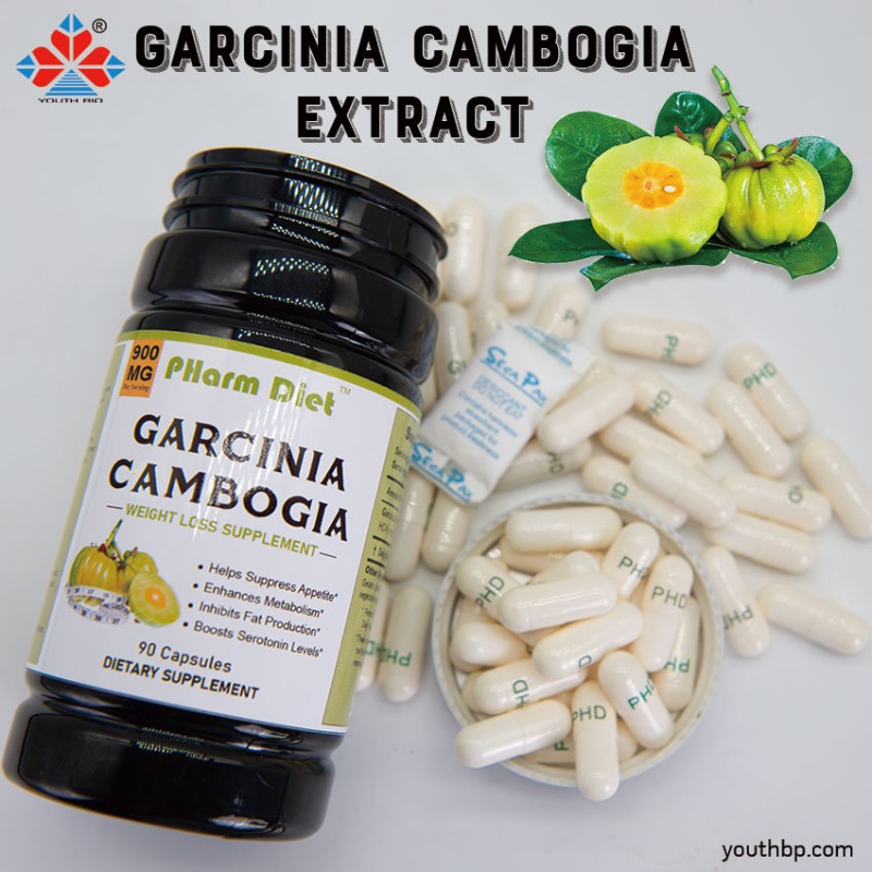 Garcinia Cambogia Weight Loss Capsules Suitable for Adult Men Women Fast Fat Burning Carbohydrate Absorption Blocker Beauty Product Safe Use
