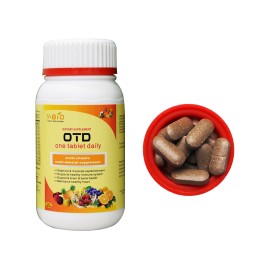 Aily 120-Tab Immune Support Herbal Supplement Turmeric K Zinc Adult Improve Bone Strength Not Suitable for Pregnant Women