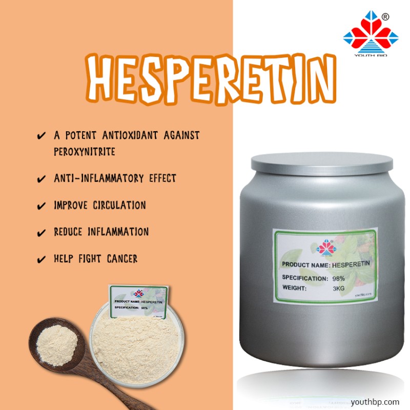 High Purity 1kg Barrel Packed Food Grade Hesperidin Powder Custom Manufacture Fruit Extract Herbal Plant Extract Wholesale