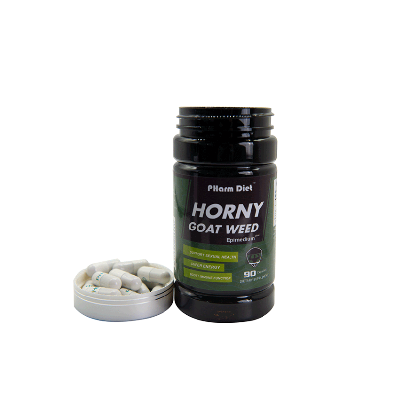 Youth 60% Icariin Capsules Natural Male Enhancer Improves Sexual Function 90 Capsules/Bottle Adult OEM Service