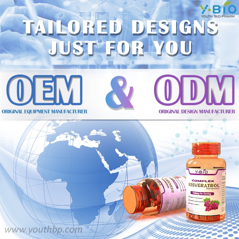 Original Manufacturer Supply Resveratrol Quercetin Black Pepper Extract Adult Antioxidant Capsules 60 Capsules/Bottle