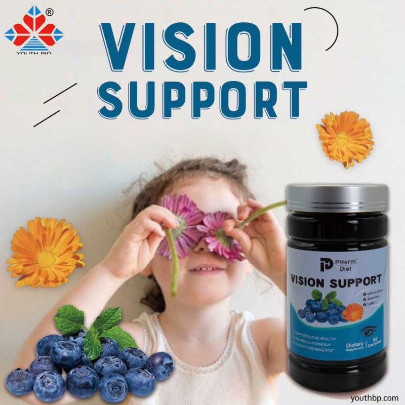 Aladdin Bilberry Lutein Herbal Eye Brain Health Supplement 90 Count Softgel Capsules Support Adult Youth