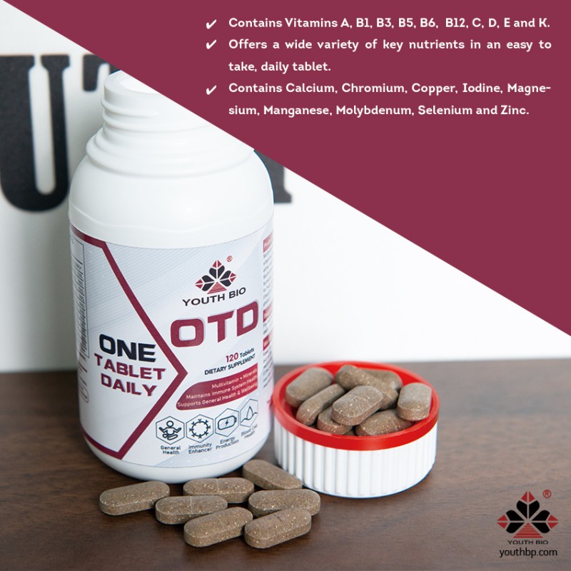 Adult Children Herbal Supplement Turmeric Complex Vitamin Tablets Bulk Supply Improve Bone Density Immune Support