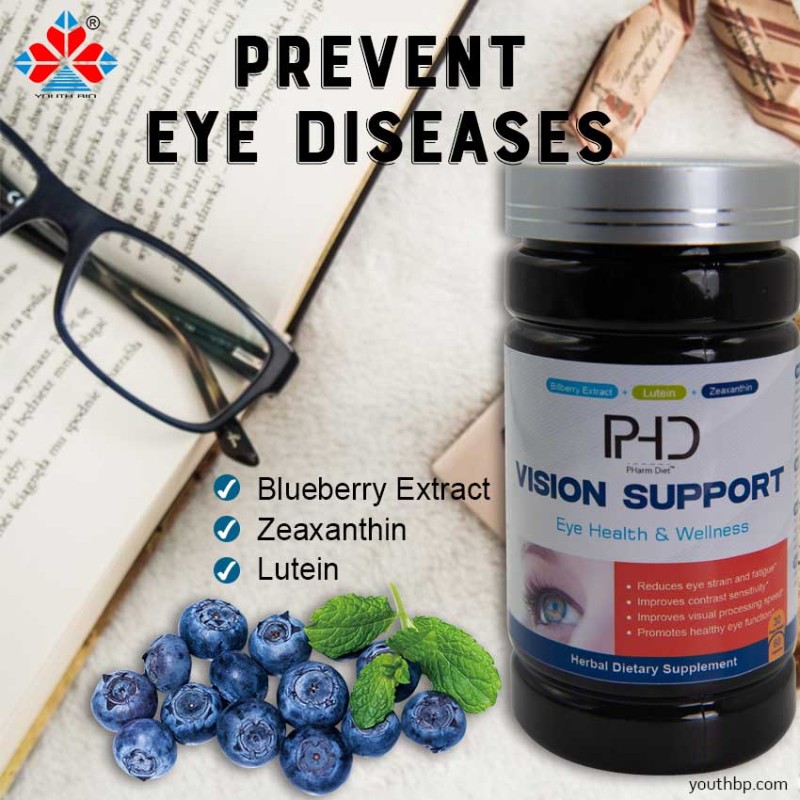 Aladdin Adult Bilberry Lutein Zeaxanthin Softgel Capsules Bulk Supply Vision Care Reduce Eye Strain Health Support 90