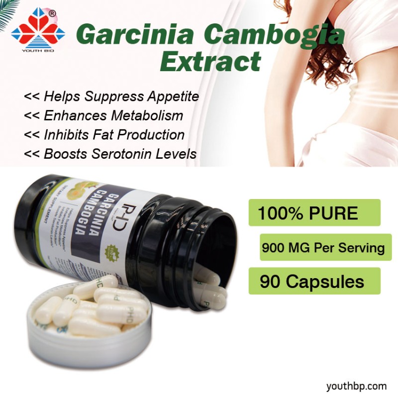 Best-selling 60% HCA Natural Garcinia Cambogia Extract Capsules Herbal Fat Burner Appetite Suppressant Detox Adult