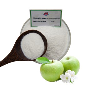 Organic Fermented Apple Cider Vinegar Powder Food Grade Rich in Acetic Acid Enzyme Natural Herbal Extract Vacuum Packed 1kg Bottle