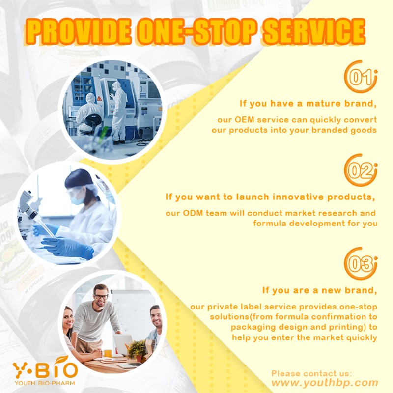 Factory Price Private Label Service Garcinia Cambogia Complex Capsules (HCA 60%) Enhanced with Vitamin C Chromium Youth