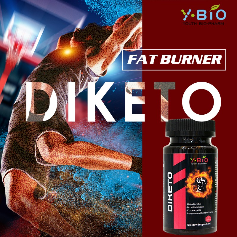 Youth Diketo Softgel Capsules Herbal Weight Loss Supplement Tribulus Terrestris Saponins 90 Capsules/Bottle Adult Not Suitable for Teen Pregnancy