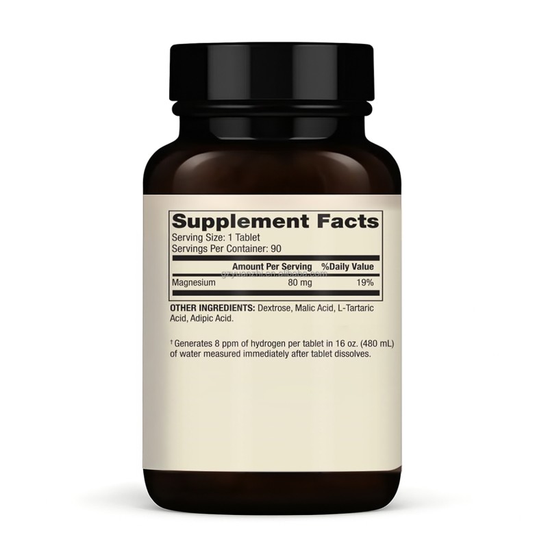 30 Servings H2 Molecular Hydrogen Water Tablet Supplement Support Healthy Aging Cellular Energy Brain Health