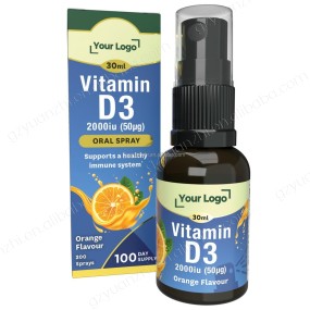 Vitamin D3 Drops 400IU Support Children Bone Health Calcium Normalization Vitamin D3 Children Daily Oral Spray