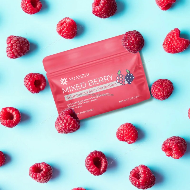 OEM Private Label Advanced Skin Support Perfect Beauty Glutathione Collagen Milk Thistle Supplement Skin Gummies