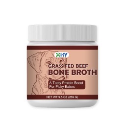 OEM Enhanced Health Grass-Fed Beef Bone Broth Powder Boost Immunity Natural Bone Broth Powder Pet Supplement for Dogs