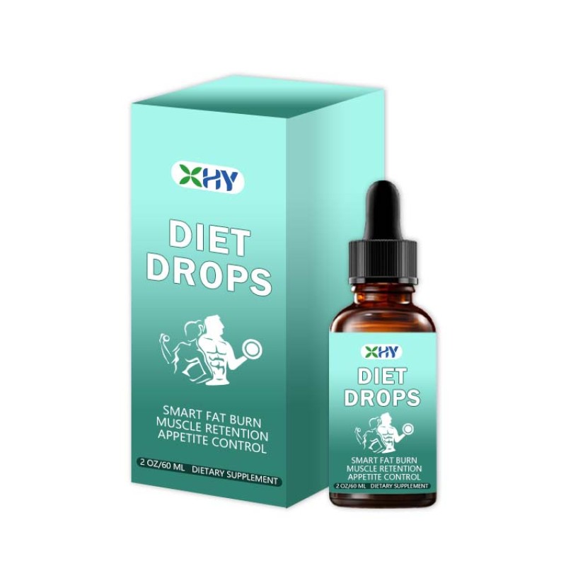 OEM Formula 100% Natural Resolution Herbal Detox Oral Liquid Diet Drops Vitamin Health Food Grade Chromium Adult