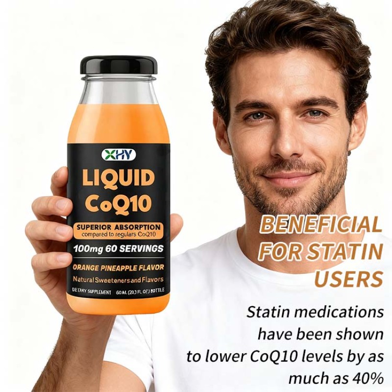 Factory Wholesale Support Adult Overall Health CoQ10 Vegan Supplement CoQ10 Drops